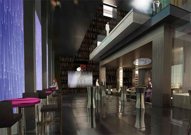 北京萬(wàn)興通達(dá)辦公裝修項(xiàng)目-廣州W酒店裝修案例效果圖