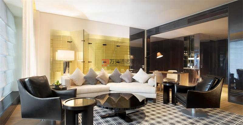 北京萬(wàn)興通達(dá)辦公裝修項(xiàng)目-廣州W酒店裝修案例效果圖