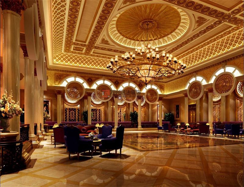 北京萬興通達(dá)辦公裝修項目-家富國際大酒店裝修案例效果圖