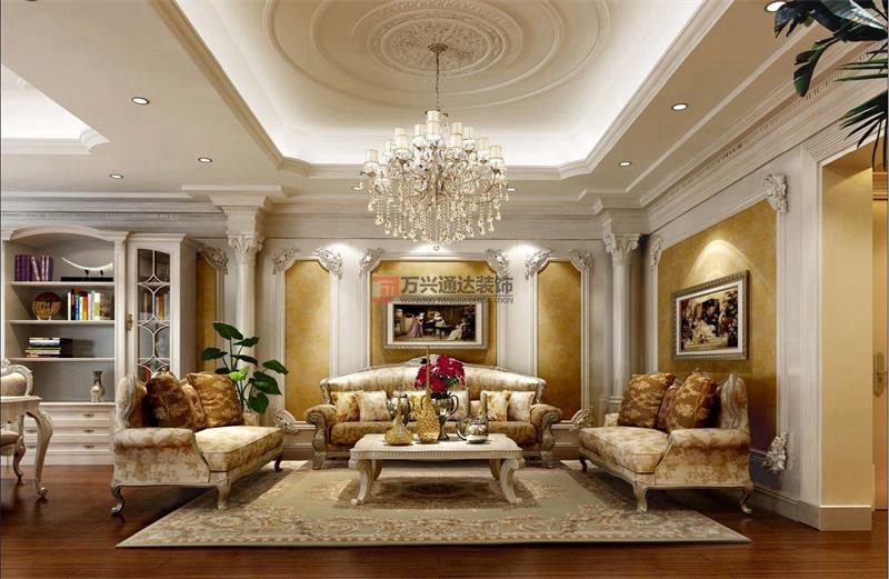 北京萬興通達(dá)辦公裝修項目-家富國際大酒店裝修案例效果圖