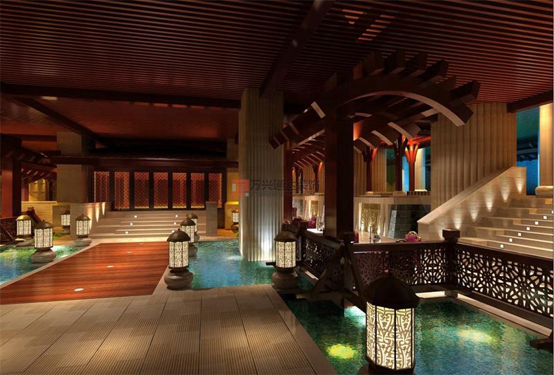 北京萬興通達(dá)辦公裝修項目-家富國際大酒店裝修案例效果圖