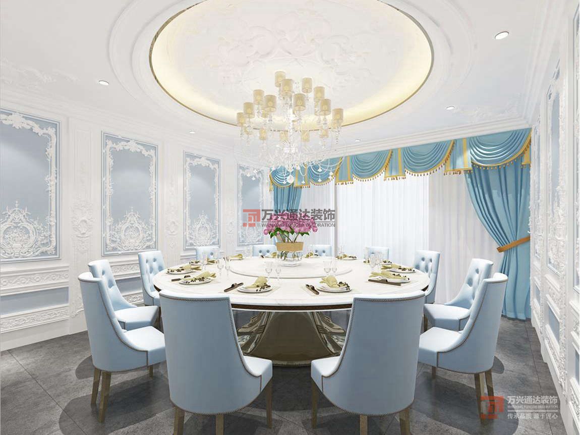 北京萬興通達(dá)辦公裝修項(xiàng)目-湘語謠餐廳裝修效果圖