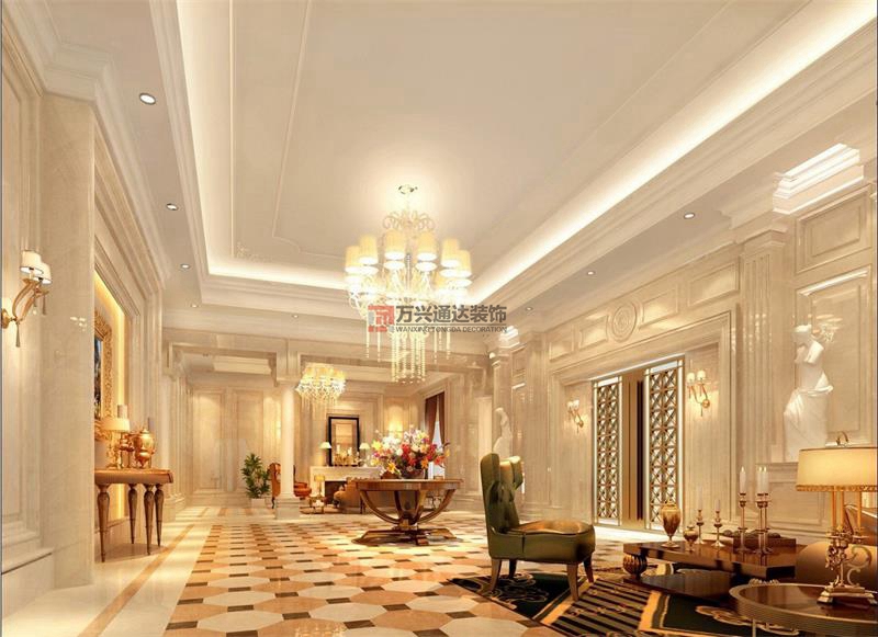 北京萬興通達(dá)辦公裝修項目-家富國際大酒店裝修案例效果圖