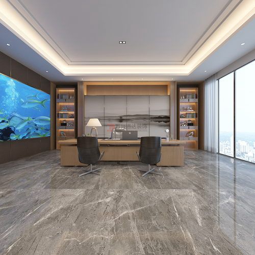 北京萬(wàn)興通達(dá)辦公裝修項(xiàng)目-董事長(zhǎng)辦公室裝修效果圖裝修效果圖