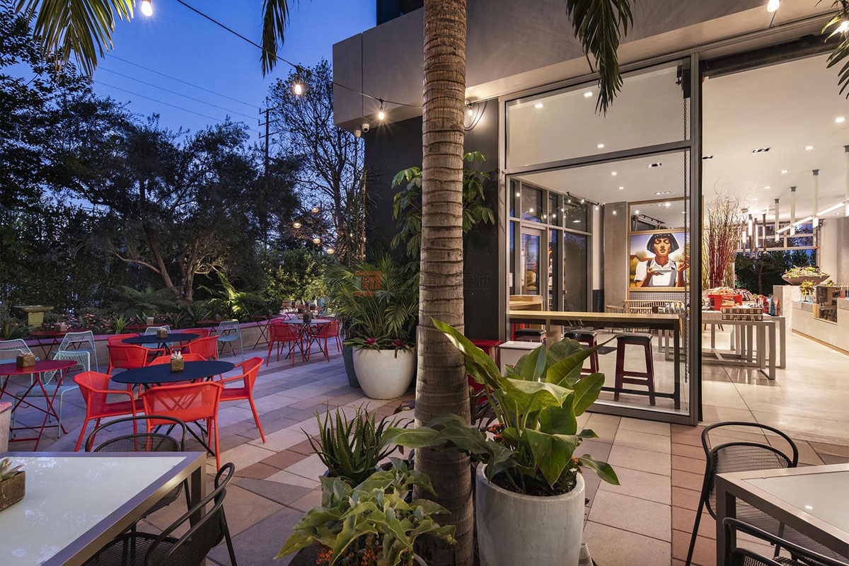 北京萬興通達辦公裝修項目-SPOONFED裝修效果圖