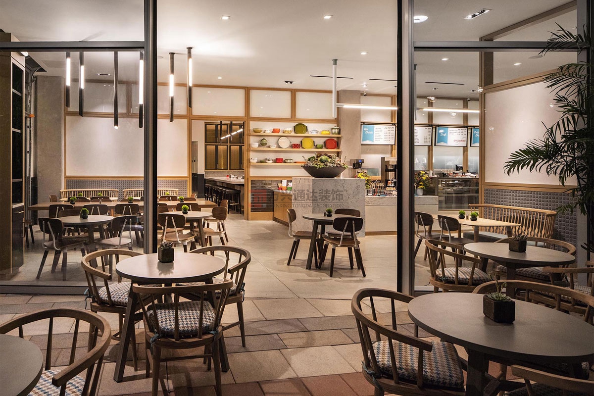 北京萬興通達辦公裝修項目-SPOONFED裝修效果圖