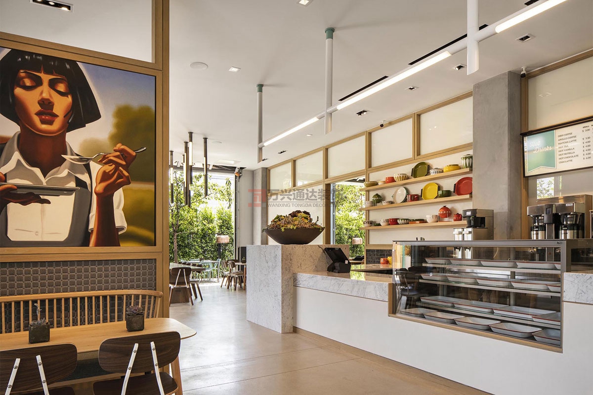 北京萬興通達辦公裝修項目-SPOONFED裝修效果圖