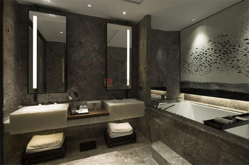 北京萬興通達辦公裝修項目-回品酒店裝修案例效果圖