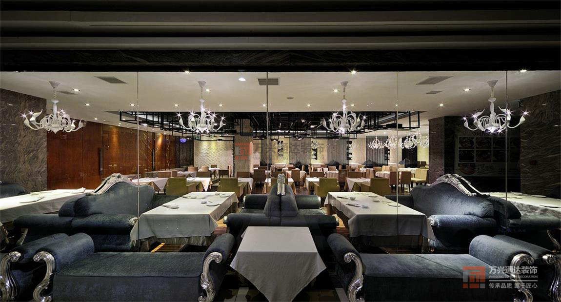 北京萬興通達(dá)辦公裝修項(xiàng)目-諾米丁餐廳裝修效果圖