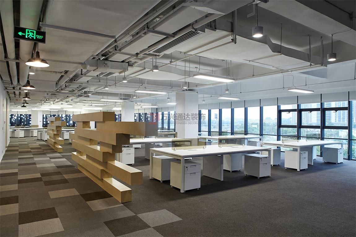 北京萬興通達(dá)辦公裝修項(xiàng)目-航天新銳科技裝修效果圖