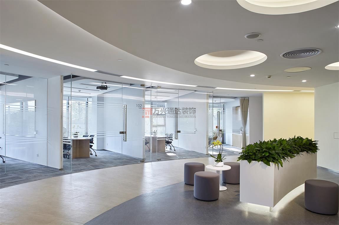北京萬興通達(dá)辦公裝修項(xiàng)目-航天新銳科技裝修效果圖