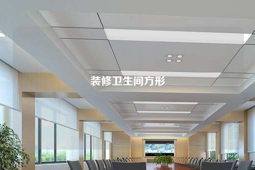 裝修衛生間方形