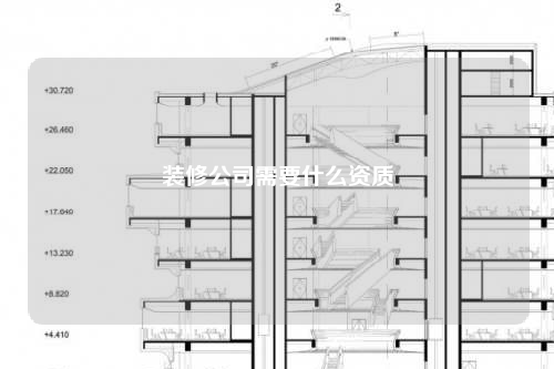 裝修公司需要什么資質