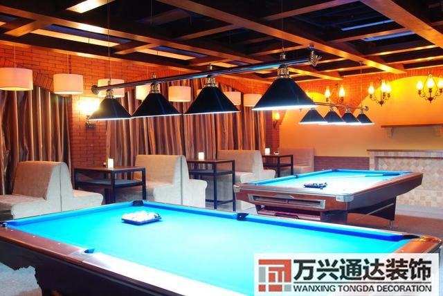 臺(tái)球室設(shè)計(jì)臺(tái)球室設(shè)計(jì)方案_萬興辦公室裝修公司