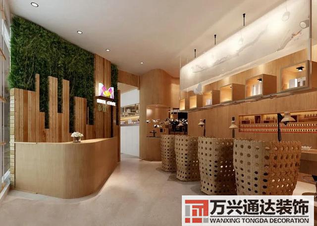 美容院裝飾美容院裝飾畫_萬(wàn)興辦公室裝修公司