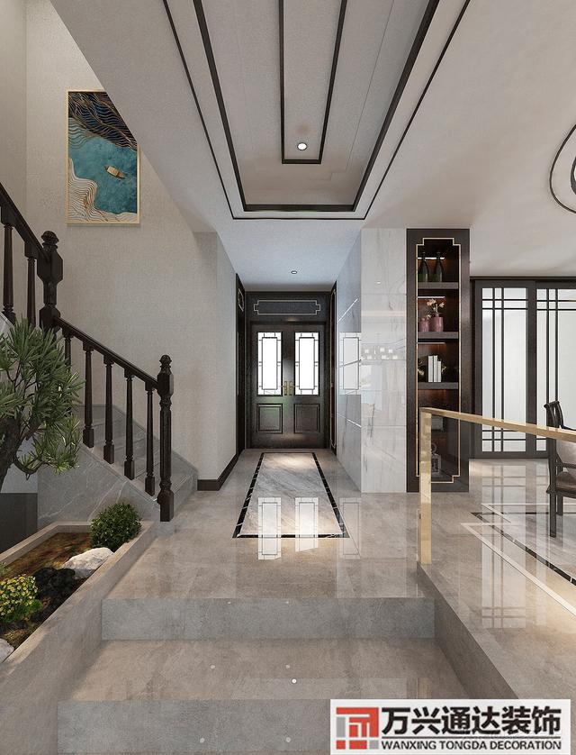 別墅中式裝修中式別墅設計裝修