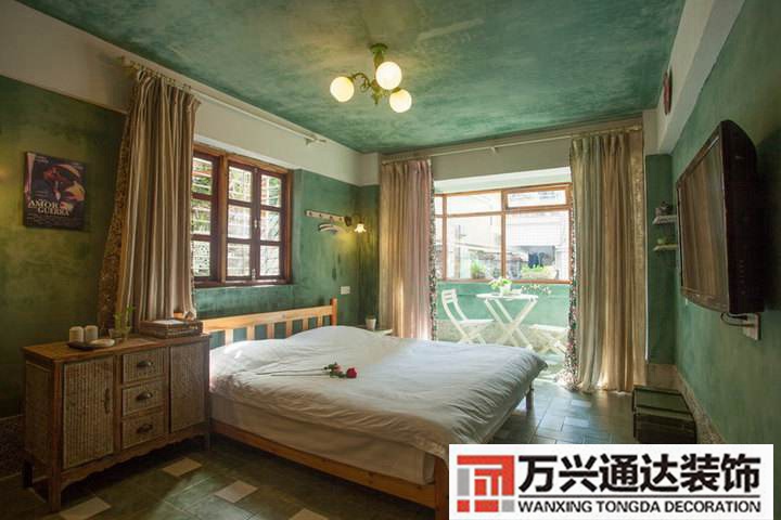 把家裝修成農村旅社農村旅社裝修效果圖