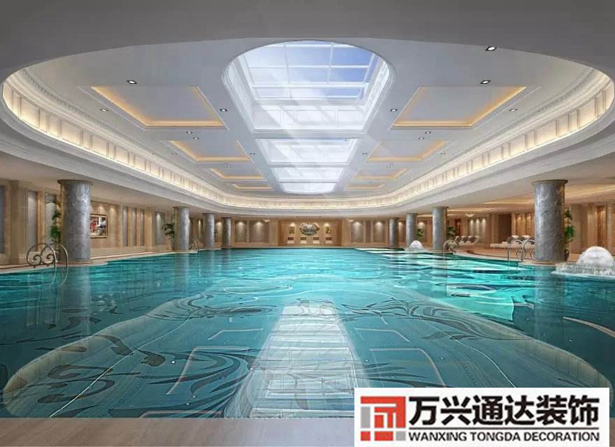 游泳館裝修效果圖游泳館室內(nèi)設(shè)計(jì)效果圖