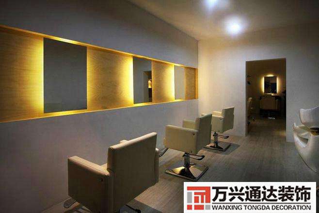 美發店簡單裝修美發店裝修效果圖片