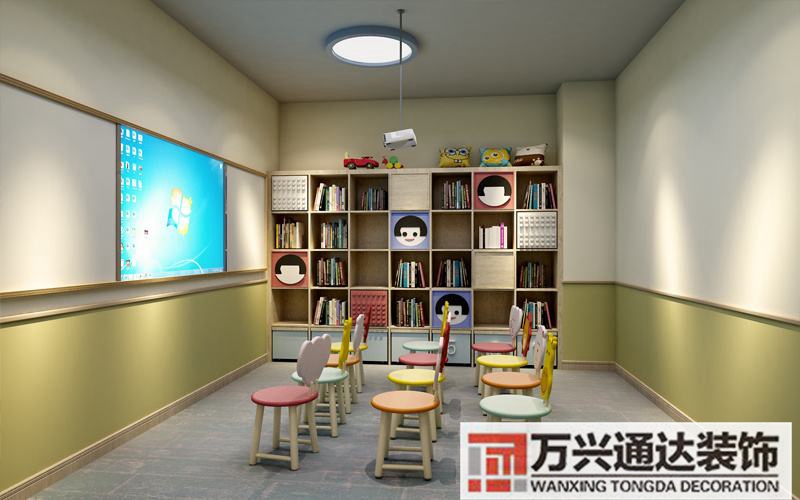 教育培訓(xùn)機構(gòu)裝修設(shè)計培訓(xùn)教育機構(gòu)裝修效果圖