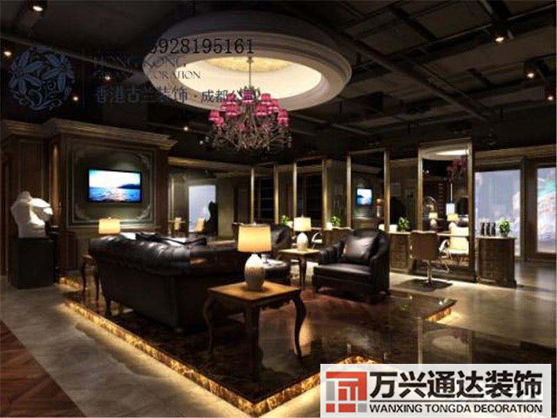 美發(fā)店裝修案例美容美發(fā)店面裝修設(shè)計