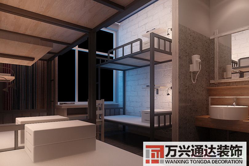 關(guān)于青年旅社房間裝修風(fēng)格的信息