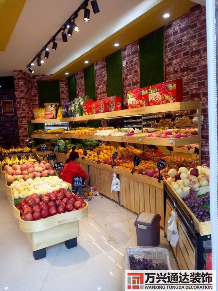 水果店裝修效果圖溫暖水果店裝修效果圖 設(shè)計(jì)圖