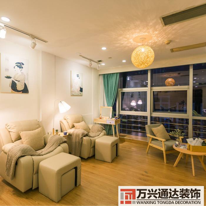 日式美甲店裝修美甲店設計裝修日韓