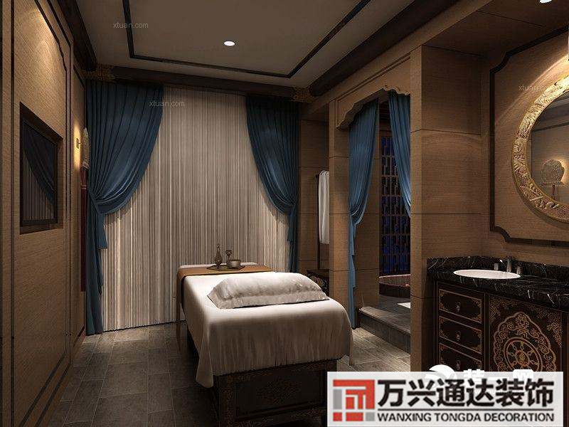 養生館裝修設計養生館裝修設計效果圖54平方的圖畫