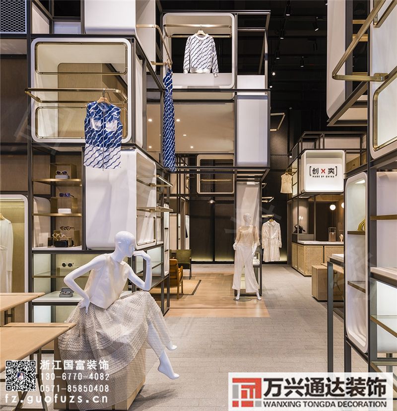 杭州服裝店裝修杭州店鋪設(shè)計裝修公司