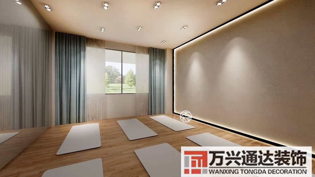 簡約瑜伽館裝修效果圖瑜伽館裝修設計 效果圖 風格