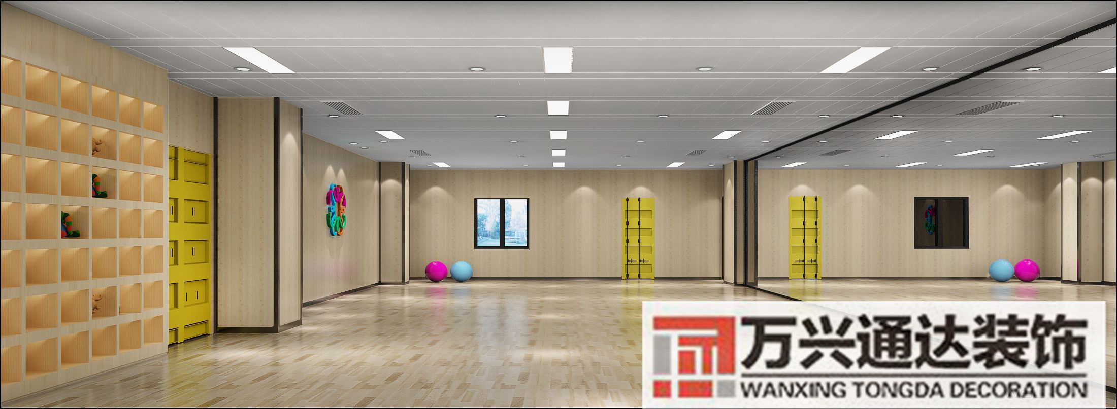 聊城教育培訓(xùn)辦公室裝修效果圖的簡單介紹